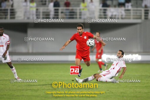 2120100, Abu Dhabi, United Arab Emarates, International friendly match، Emirates 0 - 2 Iran on 2007/01/12 at ورزشگاه ابوظبی