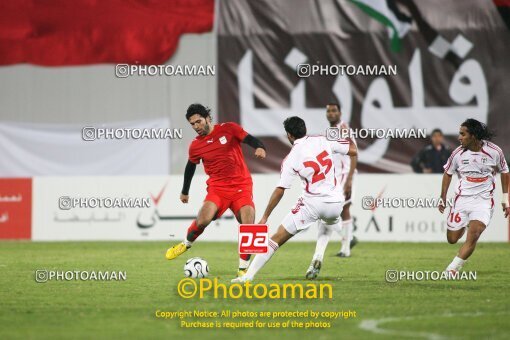 2120101, Abu Dhabi, United Arab Emarates, International friendly match، Emirates 0 - 2 Iran on 2007/01/12 at ورزشگاه ابوظبی