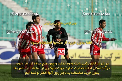 2006822, Tehran, Iran, لیگ برتر فوتبال ایران، Persian Gulf Cup، Week 16، Second Leg، 2007/01/25، Persepolis 3 - 4 Aboumoslem