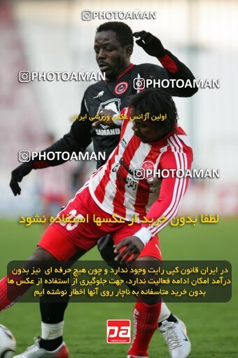 2006846, Tehran, Iran, لیگ برتر فوتبال ایران، Persian Gulf Cup، Week 16، Second Leg، 2007/01/25، Persepolis 3 - 4 Aboumoslem