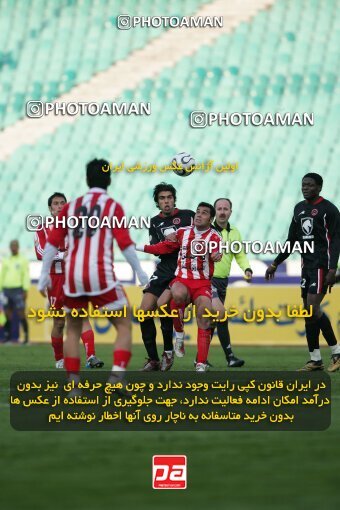 2006890, Tehran, Iran, لیگ برتر فوتبال ایران، Persian Gulf Cup، Week 16، Second Leg، 2007/01/25، Persepolis 3 - 4 Aboumoslem