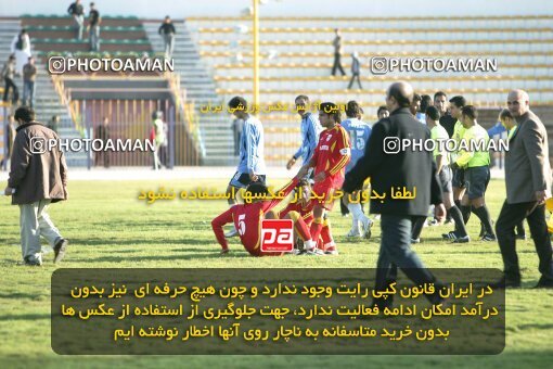 2006958, Ahvaz, Iran, لیگ برتر فوتبال ایران، Persian Gulf Cup، Week 16، Second Leg، 2007/01/26، Foulad Khouzestan 0 - 1 Paykan