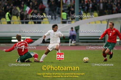 2134052, Tehran, Iran, International friendly match، Iran 2 - 2 Belarus on 2007/02/07 at Azadi Stadium