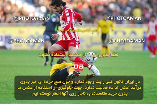 2007223, Tehran, Iran, لیگ برتر فوتبال ایران، Persian Gulf Cup، Week 18، Second Leg، 2007/02/09، Persepolis 2 - 1 Sepahan