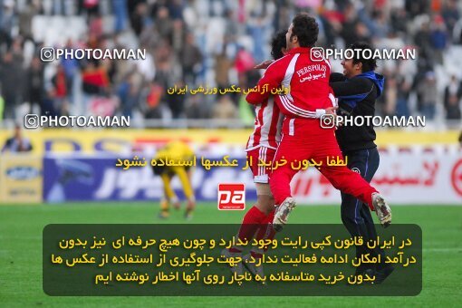 2007238, Tehran, Iran, لیگ برتر فوتبال ایران، Persian Gulf Cup، Week 18، Second Leg، 2007/02/09، Persepolis 2 - 1 Sepahan