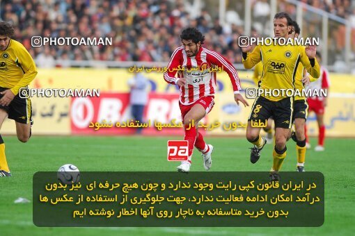 2007239, لیگ برتر فوتبال ایران، Persian Gulf Cup، Week 18، Second Leg، 2007/02/09، Tehran، Azadi Stadium، Persepolis 2 - ۱ Sepahan