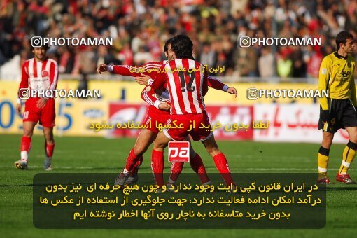 2007240, Tehran, Iran, لیگ برتر فوتبال ایران، Persian Gulf Cup، Week 18، Second Leg، 2007/02/09، Persepolis 2 - 1 Sepahan