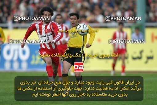2007280, Tehran, Iran, لیگ برتر فوتبال ایران، Persian Gulf Cup، Week 18، Second Leg، 2007/02/09، Persepolis 2 - 1 Sepahan