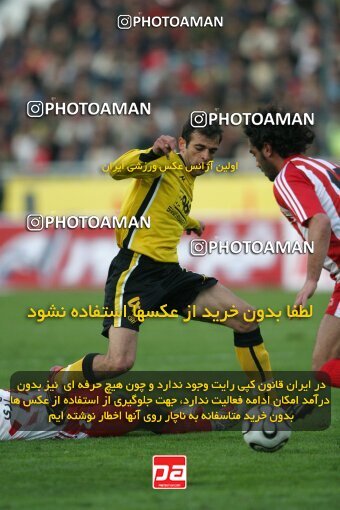 2007282, Tehran, Iran, لیگ برتر فوتبال ایران، Persian Gulf Cup، Week 18، Second Leg، 2007/02/09، Persepolis 2 - 1 Sepahan