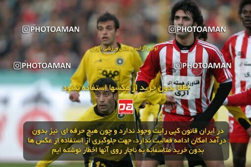 2007283, Tehran, Iran, لیگ برتر فوتبال ایران، Persian Gulf Cup، Week 18، Second Leg، 2007/02/09، Persepolis 2 - 1 Sepahan