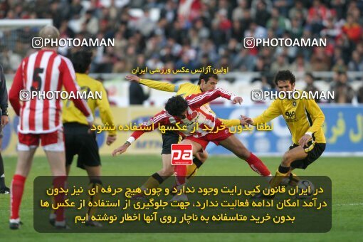 2007291, Tehran, Iran, لیگ برتر فوتبال ایران، Persian Gulf Cup، Week 18، Second Leg، 2007/02/09، Persepolis 2 - 1 Sepahan