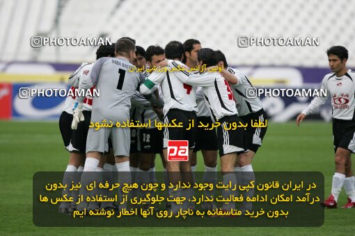 2007442, Tehran, Iran, لیگ برتر فوتبال ایران، Persian Gulf Cup، Week 20، Second Leg، 2007/02/23، Esteghlal 3 - 2 Saba