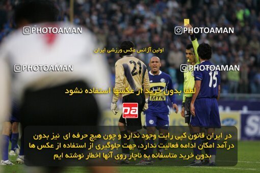 2007498, Tehran, Iran, لیگ برتر فوتبال ایران، Persian Gulf Cup، Week 20، Second Leg، 2007/02/23، Esteghlal 3 - 2 Saba