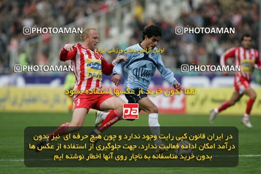 2007750, Tehran, Iran, لیگ برتر فوتبال ایران، Persian Gulf Cup، Week 20، Second Leg، 2007/02/25، Persepolis 3 - 4 Paykan