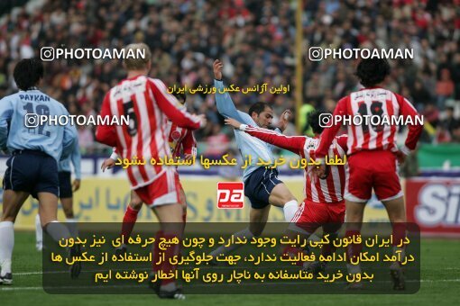 2007789, Tehran, Iran, لیگ برتر فوتبال ایران، Persian Gulf Cup، Week 20، Second Leg، 2007/02/25، Persepolis 3 - 4 Paykan