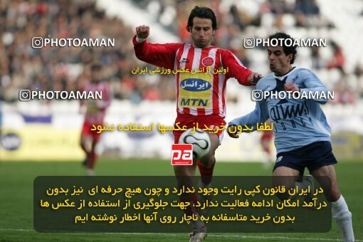 2007797, Tehran, Iran, لیگ برتر فوتبال ایران، Persian Gulf Cup، Week 20، Second Leg، 2007/02/25، Persepolis 3 - 4 Paykan