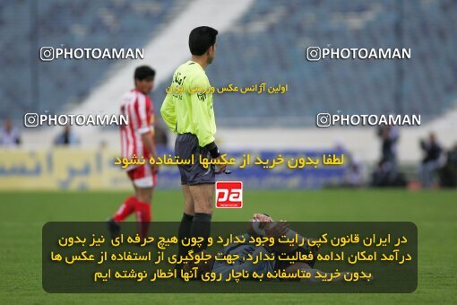 2007817, Tehran, Iran, لیگ برتر فوتبال ایران، Persian Gulf Cup، Week 20، Second Leg، 2007/02/25، Persepolis 3 - 4 Paykan