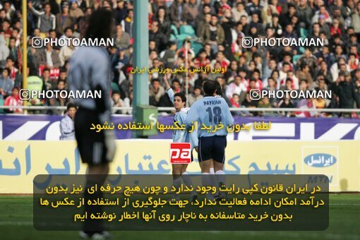 2007839, Tehran, Iran, لیگ برتر فوتبال ایران، Persian Gulf Cup، Week 20، Second Leg، 2007/02/25، Persepolis 3 - 4 Paykan
