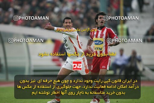 2008346, Tehran, Iran, لیگ برتر فوتبال ایران، Persian Gulf Cup، Week 21، Second Leg، 2007/03/02، Persepolis 2 - 2 Saipa