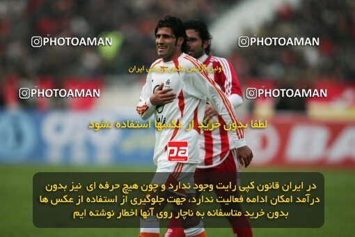 2008355, Tehran, Iran, لیگ برتر فوتبال ایران، Persian Gulf Cup، Week 21، Second Leg، 2007/03/02، Persepolis 2 - 2 Saipa