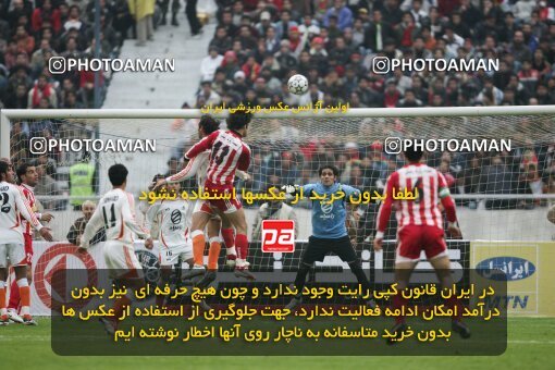 2008359, Tehran, Iran, لیگ برتر فوتبال ایران، Persian Gulf Cup، Week 21، Second Leg، 2007/03/02، Persepolis 2 - 2 Saipa