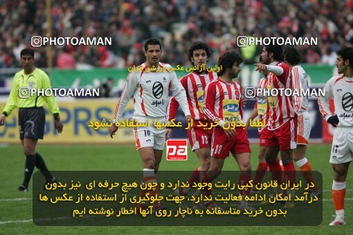 2007670, Tehran, Iran, لیگ برتر فوتبال ایران، Persian Gulf Cup، Week 21، Second Leg، 2007/03/02، Persepolis 2 - 2 Saipa