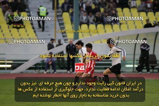 2012397, بیستمین دوره جام حذفی فوتبال ایران، فصل ۸۶-۸۵، ، مرحله یک چهارم نهایی، 1385/12/17، تهران، ورزشگاه آزادی، پرسپولیس (۵) ۲ - ۲ (۳) برق تهران