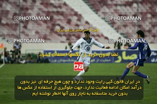 2017891, Tehran, Iran, لیگ برتر فوتبال ایران، Persian Gulf Cup، Week 21، Second Leg، 2007/03/11، Esteghlal 2 - 1 Malvan Bandar Anzali