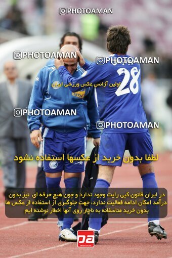2013510, Tehran, Iran, لیگ برتر فوتبال ایران، Persian Gulf Cup، Week 22، Second Leg، Rah Ahan 1 v 2 Esteghlal on 2007/03/16 at Azadi Stadium