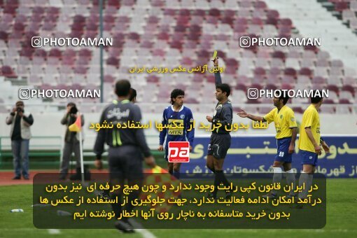 2013522, Tehran, Iran, لیگ برتر فوتبال ایران، Persian Gulf Cup، Week 22، Second Leg، 2007/03/16، Rah Ahan 1 - 2 Esteghlal