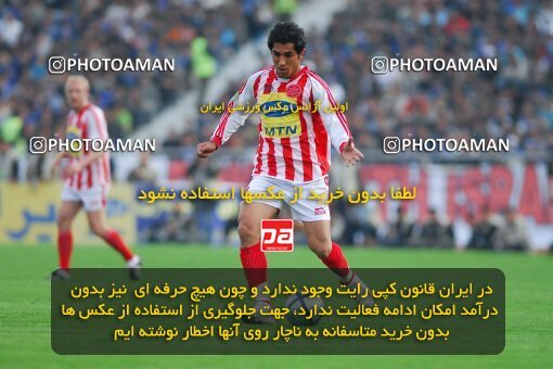 2019428, لیگ برتر فوتبال ایران، Persian Gulf Cup، Week 23، Second Leg، 2007/03/30، Tehran، Azadi Stadium، Esteghlal 1 - ۱ Persepolis