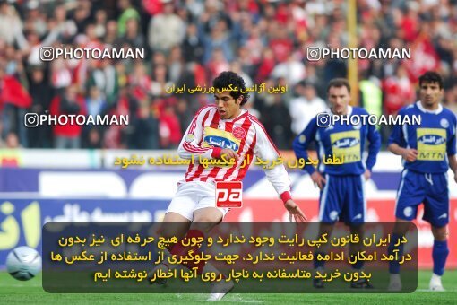 2019438, لیگ برتر فوتبال ایران، Persian Gulf Cup، Week 23، Second Leg، 2007/03/30، Tehran، Azadi Stadium، Esteghlal 1 - ۱ Persepolis