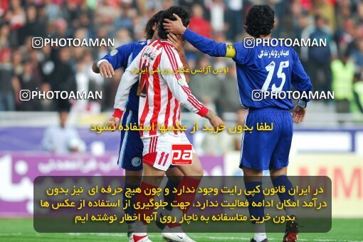 2019444, Tehran, Iran, لیگ برتر فوتبال ایران، Persian Gulf Cup، Week 23، Second Leg، Esteghlal 1 v 1 Persepolis on 2007/03/30 at Azadi Stadium