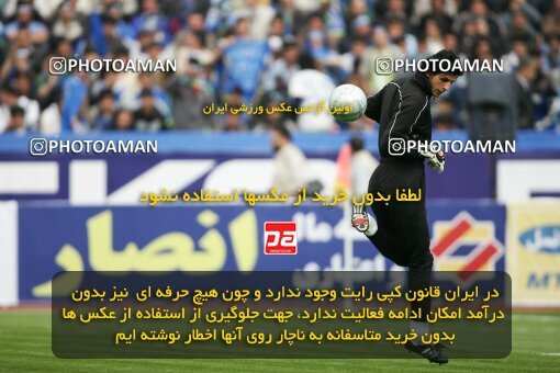 2019483, لیگ برتر فوتبال ایران، Persian Gulf Cup، Week 23، Second Leg، 2007/03/30، Tehran، Azadi Stadium، Esteghlal 1 - ۱ Persepolis