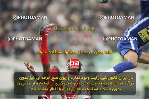 2019485, لیگ برتر فوتبال ایران، Persian Gulf Cup، Week 23، Second Leg، 2007/03/30، Tehran، Azadi Stadium، Esteghlal 1 - ۱ Persepolis