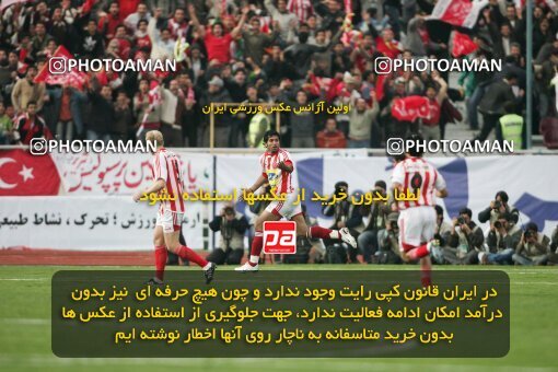 2019500, Tehran, Iran, لیگ برتر فوتبال ایران، Persian Gulf Cup، Week 23، Second Leg، Esteghlal 1 v 1 Persepolis on 2007/03/30 at Azadi Stadium