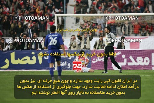 2019504, Tehran, Iran, لیگ برتر فوتبال ایران، Persian Gulf Cup، Week 23، Second Leg، Esteghlal 1 v 1 Persepolis on 2007/03/30 at Azadi Stadium