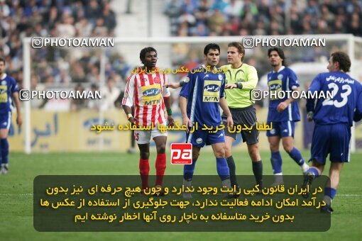 2019508, Tehran, Iran, لیگ برتر فوتبال ایران، Persian Gulf Cup، Week 23، Second Leg، Esteghlal 1 v 1 Persepolis on 2007/03/30 at Azadi Stadium
