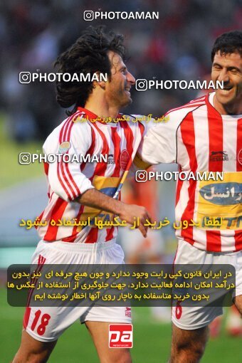 2018125, Tehran, Iran, لیگ برتر فوتبال ایران، Persian Gulf Cup، Week 24، Second Leg، 2007/04/06، Persepolis 4 - 1 Mes Kerman
