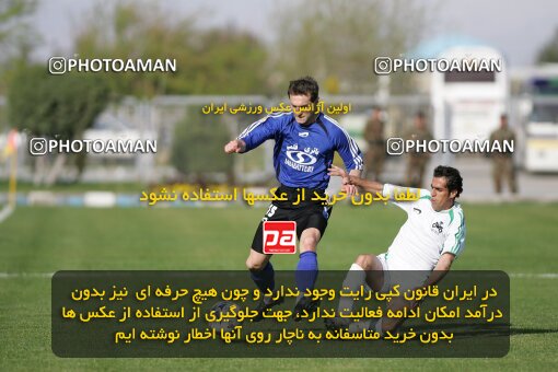 2018159, Tehran,Sabashahr, Iran, لیگ برتر فوتبال ایران، Persian Gulf Cup، Week 24، Second Leg، 2007/04/06، Saba 1 - 2 Zob Ahan Esfahan
