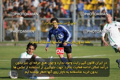 2018185, Tehran,Sabashahr, Iran, لیگ برتر فوتبال ایران، Persian Gulf Cup، Week 24، Second Leg، 2007/04/06، Saba 1 - 2 Zob Ahan Esfahan