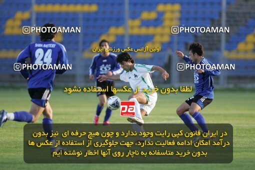 2018196, Tehran,Sabashahr, Iran, لیگ برتر فوتبال ایران، Persian Gulf Cup، Week 24، Second Leg، 2007/04/06، Saba 1 - 2 Zob Ahan Esfahan