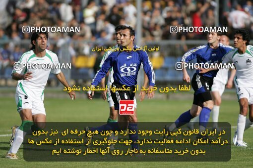 2018206, Tehran,Sabashahr, Iran, لیگ برتر فوتبال ایران، Persian Gulf Cup، Week 24، Second Leg، 2007/04/06، Saba 1 - 2 Zob Ahan Esfahan
