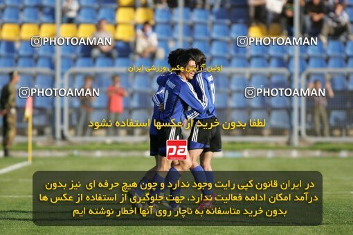 2018212, Tehran,Sabashahr, Iran, لیگ برتر فوتبال ایران، Persian Gulf Cup، Week 24، Second Leg، 2007/04/06، Saba 1 - 2 Zob Ahan Esfahan