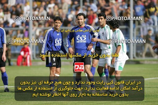 2018217, Tehran,Sabashahr, Iran, لیگ برتر فوتبال ایران، Persian Gulf Cup، Week 24، Second Leg، 2007/04/06، Saba 1 - 2 Zob Ahan Esfahan