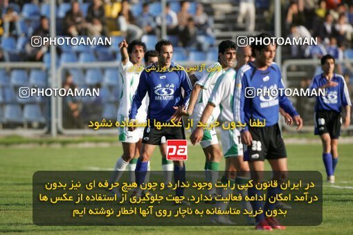 2018218, Tehran,Sabashahr, Iran, لیگ برتر فوتبال ایران، Persian Gulf Cup، Week 24، Second Leg، 2007/04/06، Saba 1 - 2 Zob Ahan Esfahan