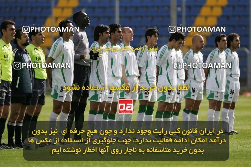2018226, Tehran,Sabashahr, Iran, لیگ برتر فوتبال ایران، Persian Gulf Cup، Week 24، Second Leg، 2007/04/06، Saba 1 - 2 Zob Ahan Esfahan
