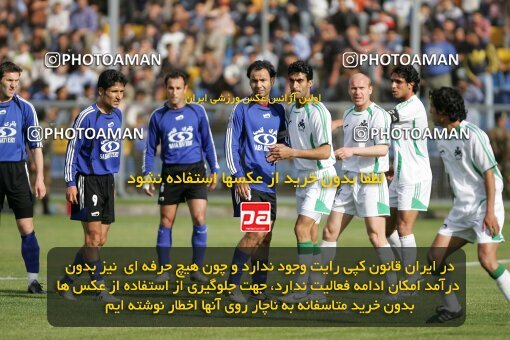2018227, Tehran,Sabashahr, Iran, لیگ برتر فوتبال ایران، Persian Gulf Cup، Week 24، Second Leg، 2007/04/06، Saba 1 - 2 Zob Ahan Esfahan