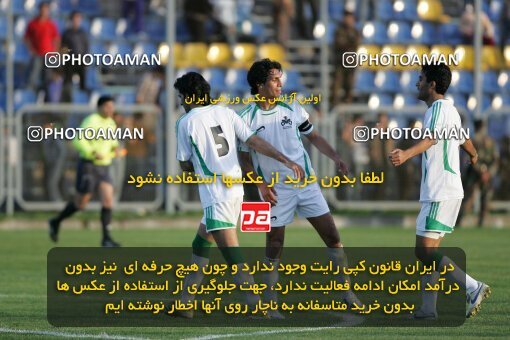 2018235, Tehran,Sabashahr, Iran, لیگ برتر فوتبال ایران، Persian Gulf Cup، Week 24، Second Leg، 2007/04/06، Saba 1 - 2 Zob Ahan Esfahan