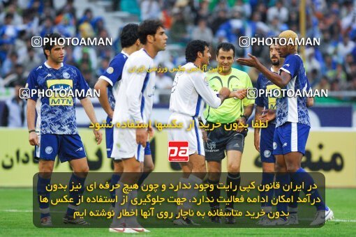 2018456, لیگ برتر فوتبال ایران، Persian Gulf Cup، Week 27، Second Leg، 2007/04/27، Tehran، Azadi Stadium، Esteghlal 1 - ۱ Esteghlal Ahvaz